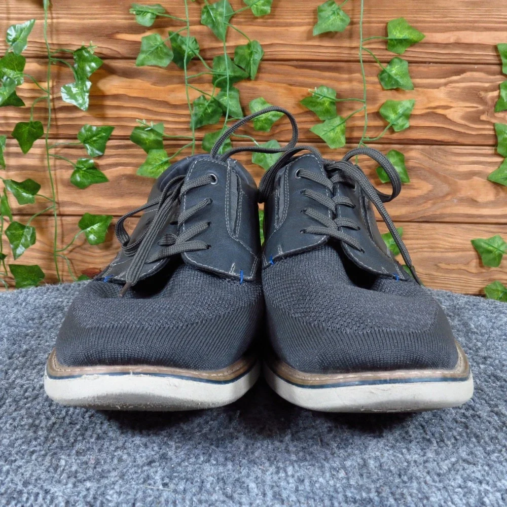 Nunn Bush Otto Mens Oxford Shoes Size 13 Wide Professional Comfort Gray‎ Textile